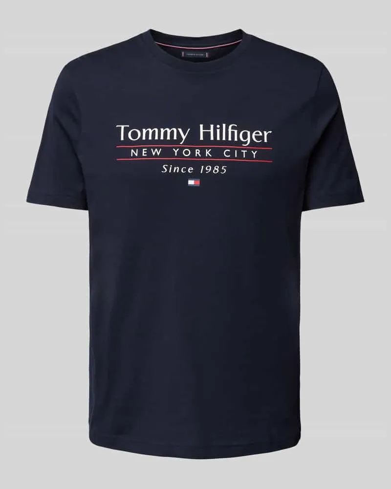 Tommy Hilfiger T-Shirt mit Label-Print 