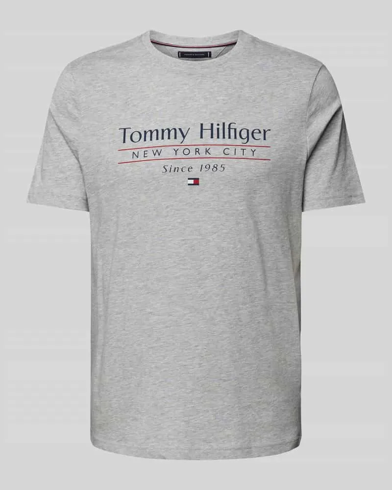 Tommy Hilfiger T-Shirt mit Label-Print 