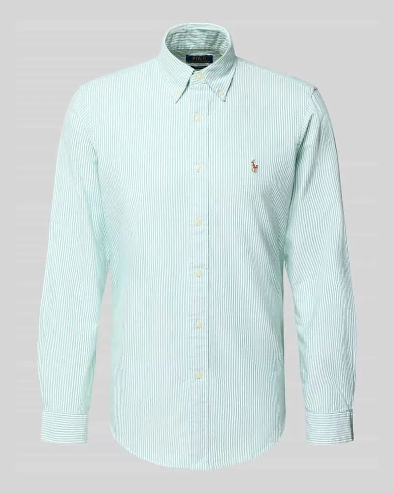 Ralph Lauren Freizeithemd mit Knopfleiste Gruen