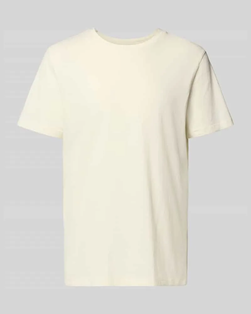 Superdry. T-Shirt mit geripptem Rundhalsausschnitt 