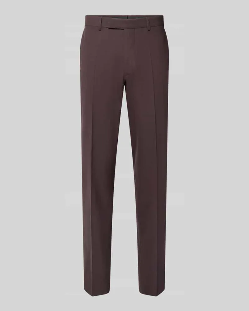 cinque Straight Fit Hose mit Schurwoll-Anteil Modell 'Totti Bordeaux