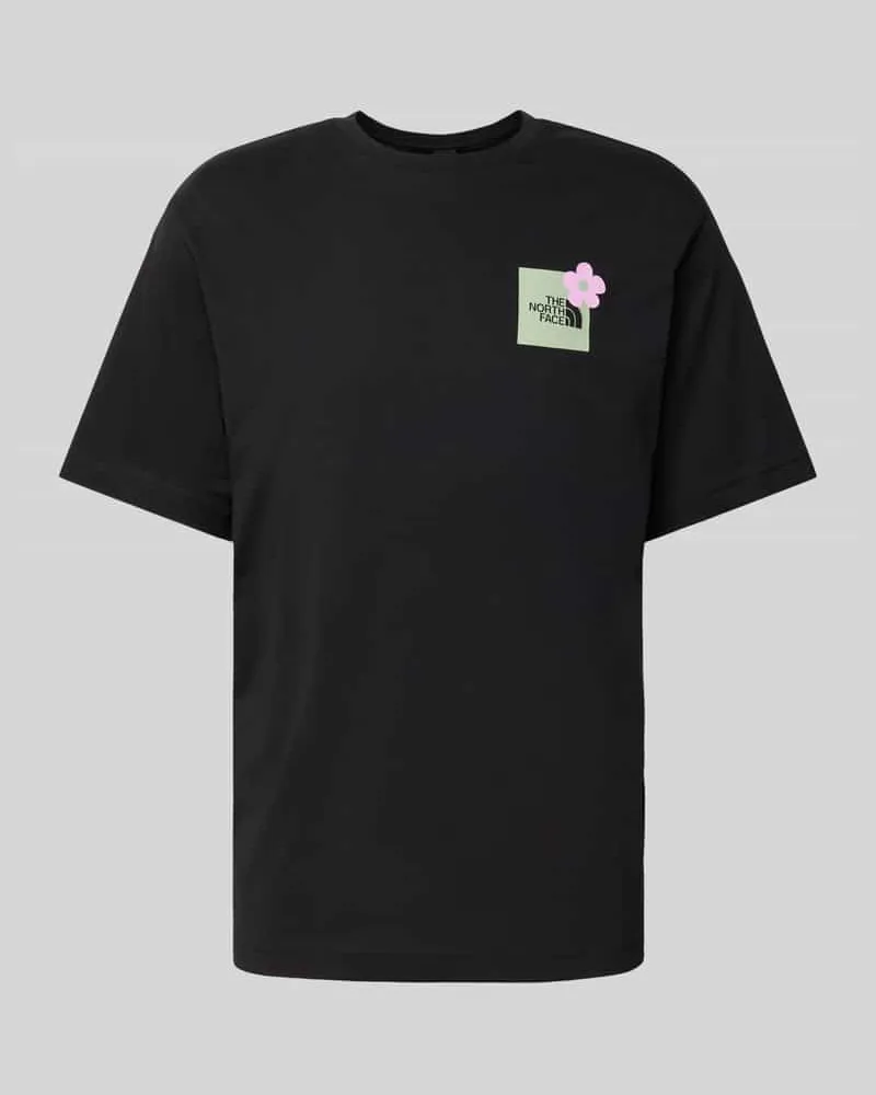 The North Face T-Shirt mit Label-Print 