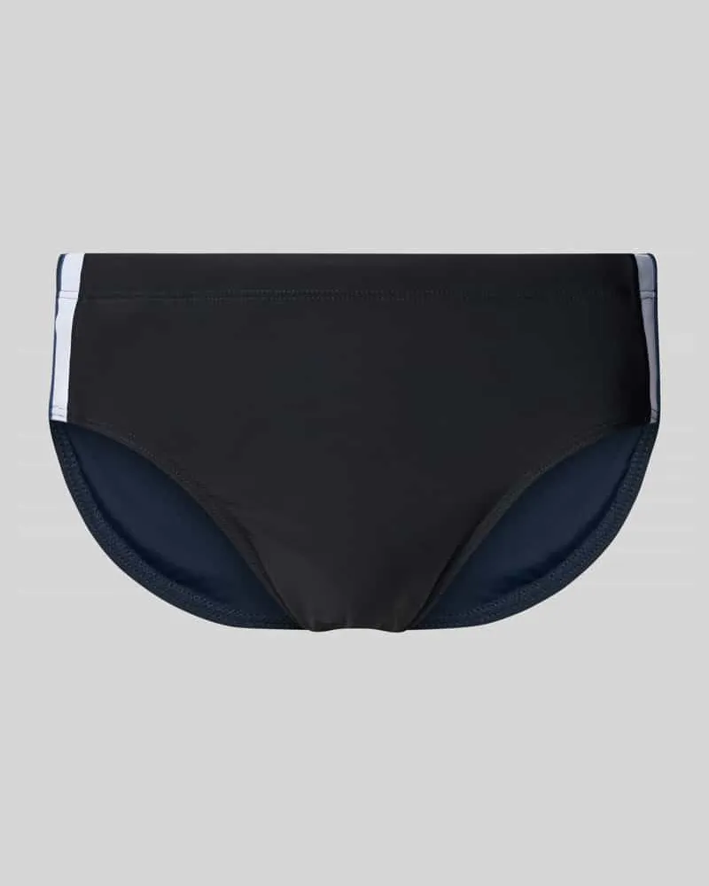 Schiesser Badehose mit elastischem Bund Black