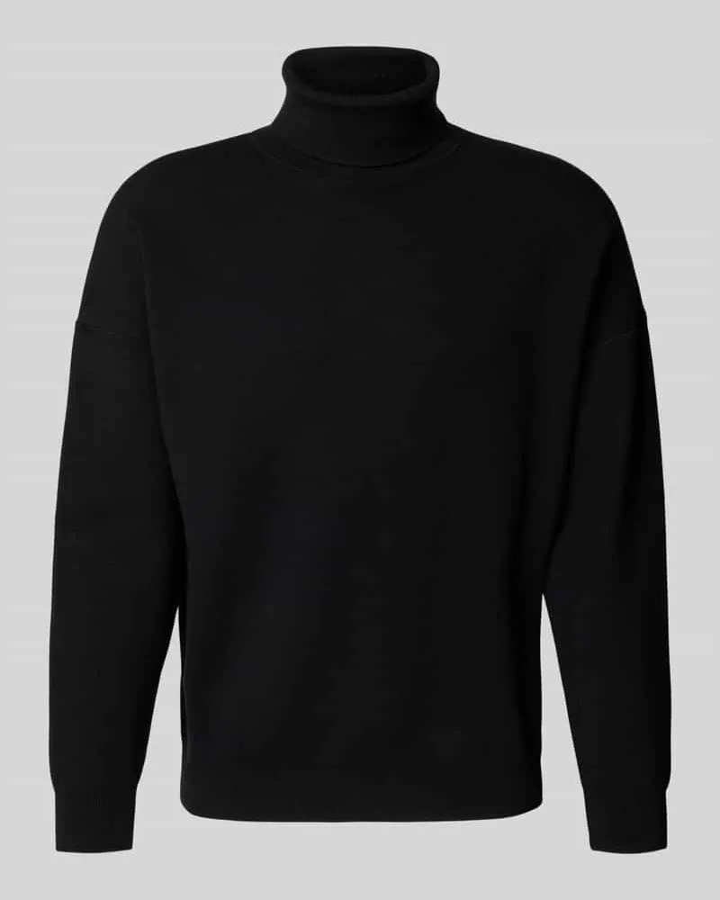 Antony Morato Strickpullover mit Rollkragen Black