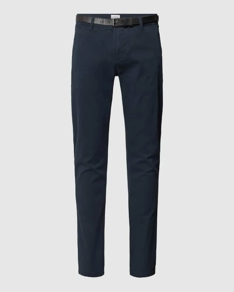 Lindbergh Regular Fit Chino mit Gürtel 