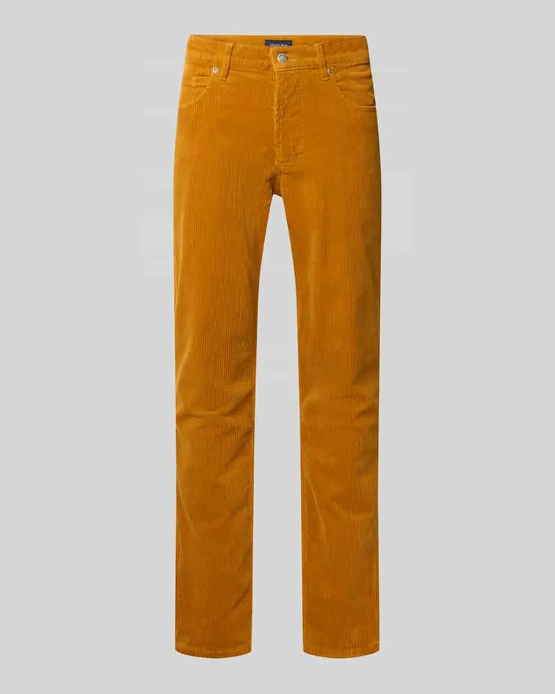 Christian Berg Regular Fit Cordhose im 5-Pocket-Design 