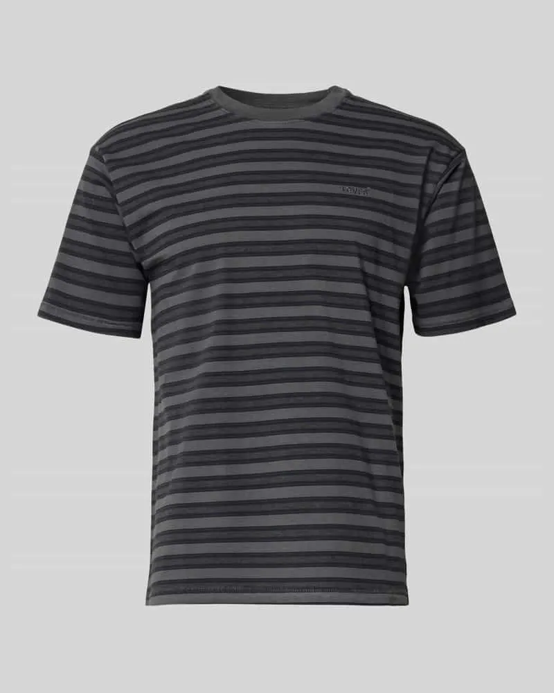 Levi's Relaxed Fit T-Shirt aus reiner Baumwolle Anthrazit