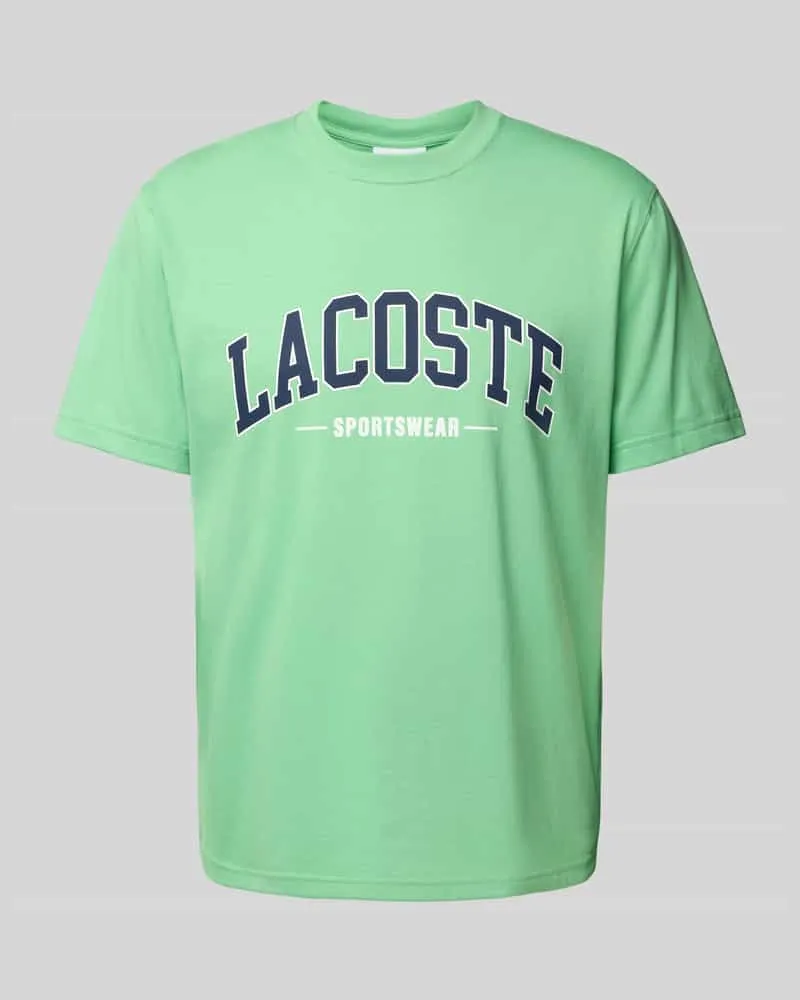Lacoste T-Shirt mit Label-Print 