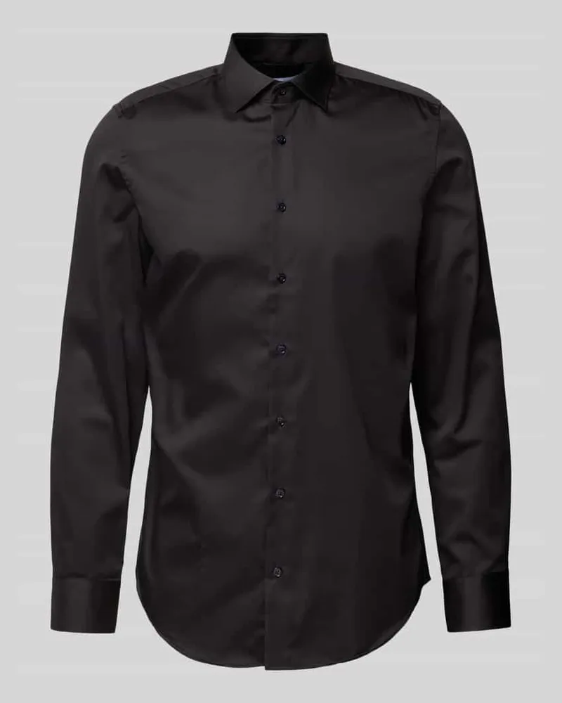 Seidensticker Slim Fit Businesshemd aus Satin 