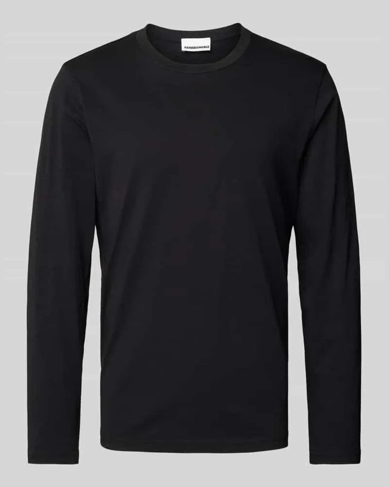 Armedangels Longsleeve mit geripptem Rundhalsausschnitt Modell 'JAANONO 