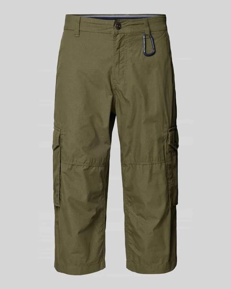 Tom Tailor Regular Fit Caprihose mit Cargotaschen 