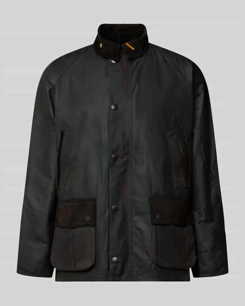 Barbour Funktionsjacke aus reiner Baumwolle Modell 'ICONS PATCH BEDAL Oliv