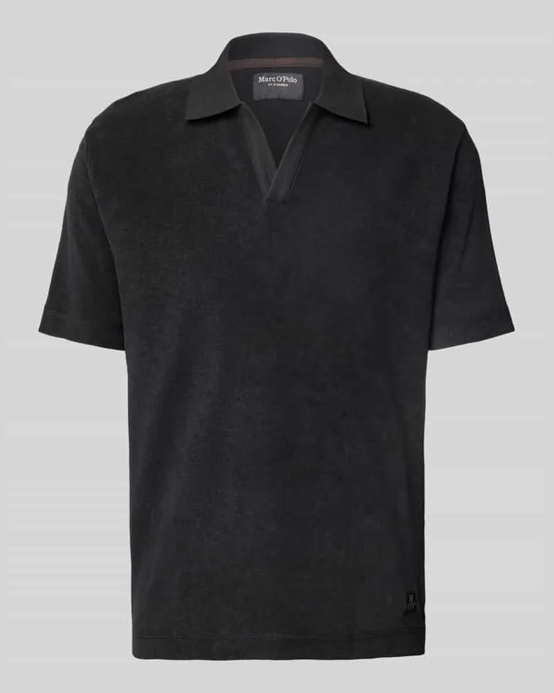 Marc O'Polo Regular Fit Poloshirt aus Baumwoll-Frottee 