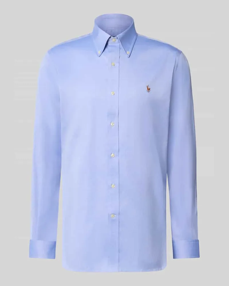 Ralph Lauren Regular Fit Businesshemd aus reiner Baumwolle Royal