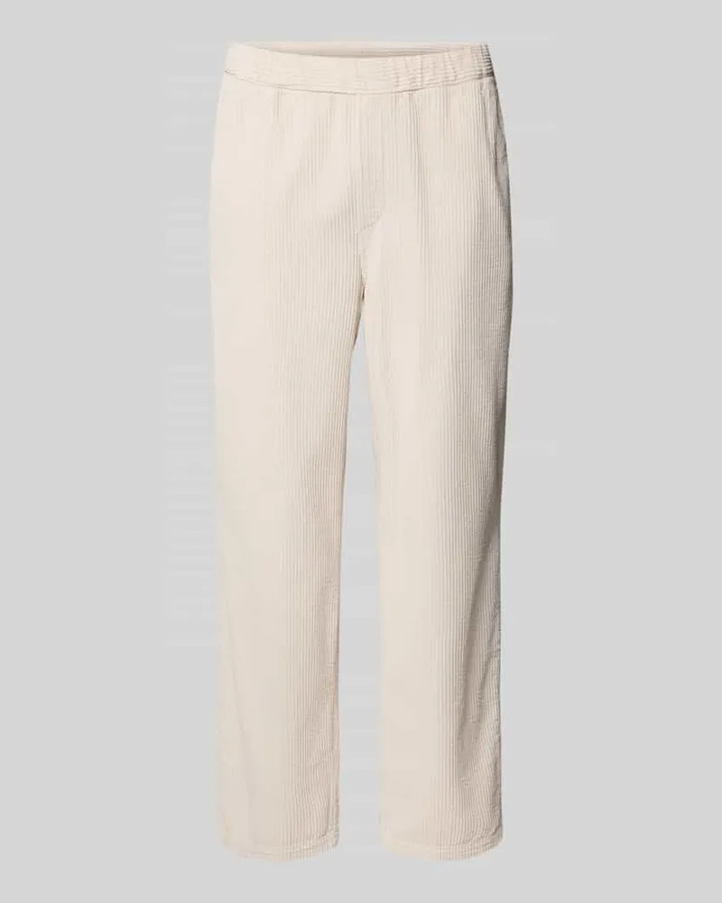 American Vintage Cordhose mit elastischem Bund Modell 'WIDLAND Beige