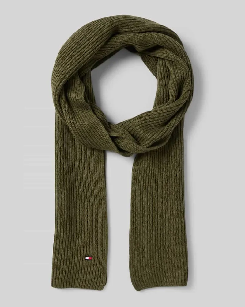 Tommy Hilfiger Schal aus Baumwoll-Kaschmir-Mix Schilf