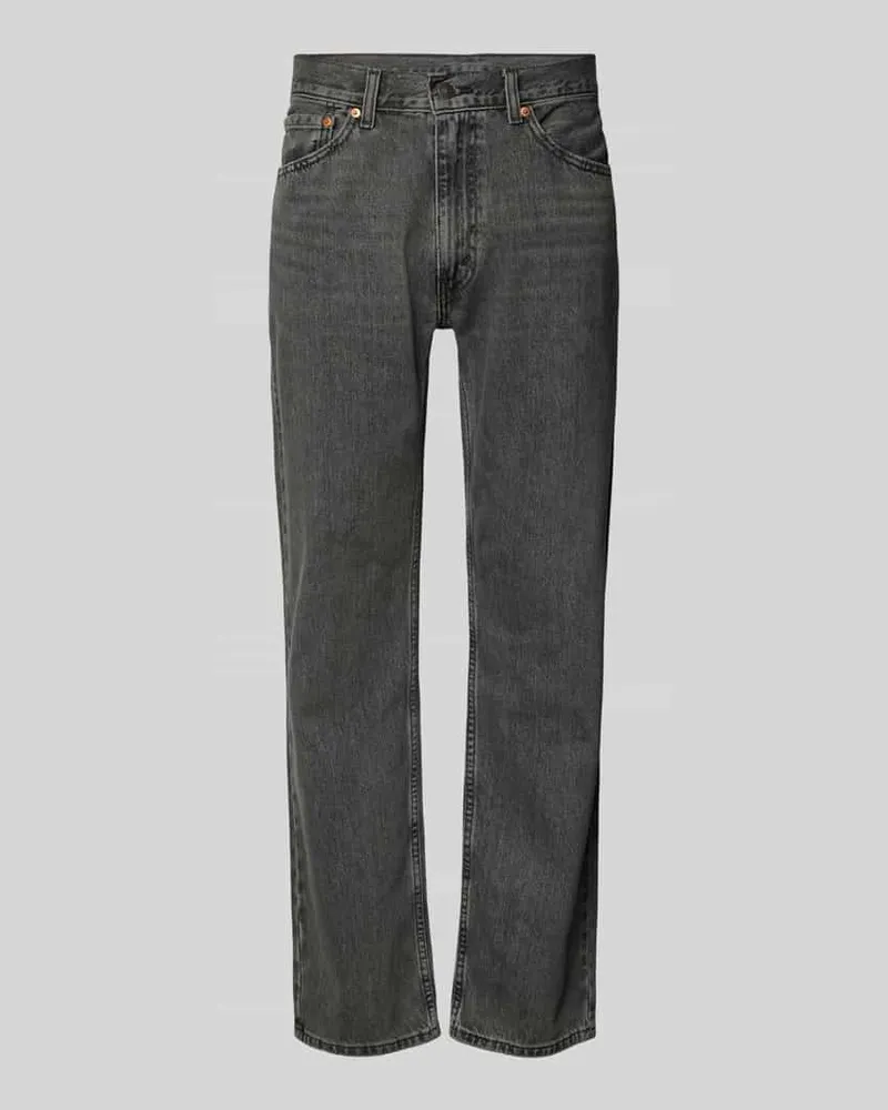 Levi's Relaxed Straight Fit Jeans im 5-Pocket-Design Black