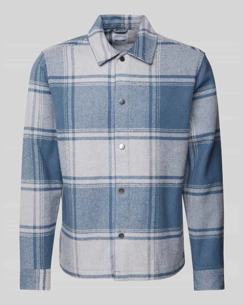 Only & Sons Regular Fit Freizeithemd mit New-Kent-Kragen Modell 'MACE 