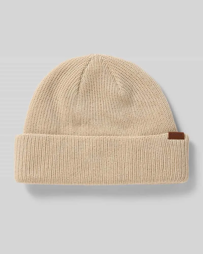 Columbia Sportswear Company Beanie mit Label-Detail Kitt
