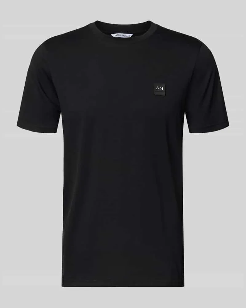 Antony Morato T-Shirt mit Label-Detail Black
