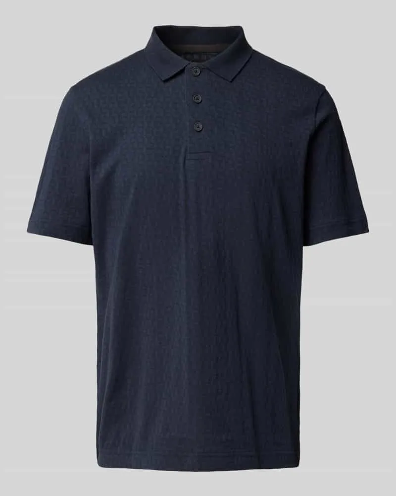 Marc O'Polo Regular Fit Poloshirt aus reiner Baumwolle Marine