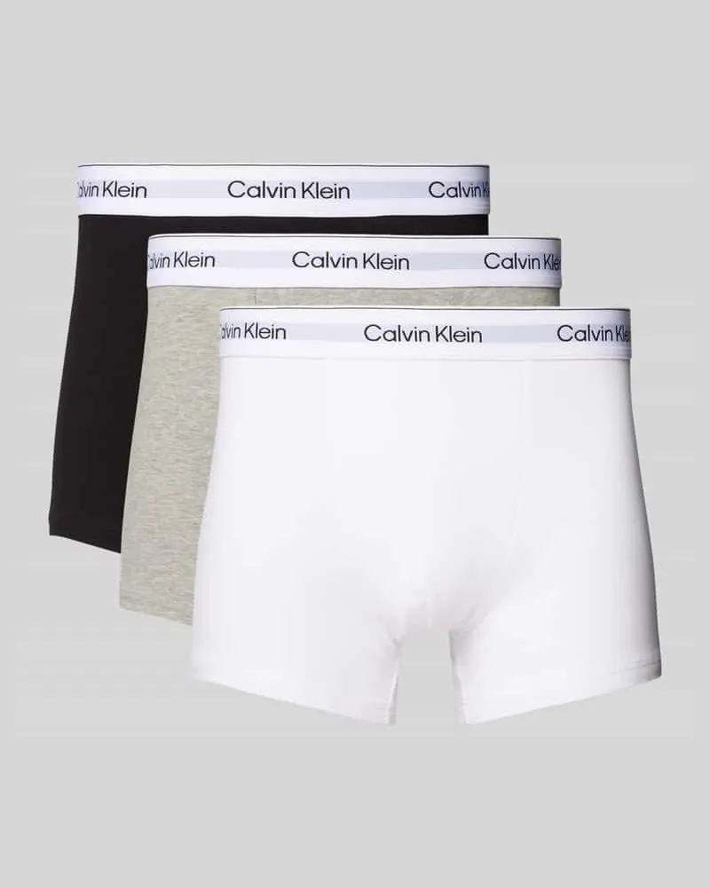 Calvin Klein Pants mit elastischem Logo-Bund im 3er-Pack 