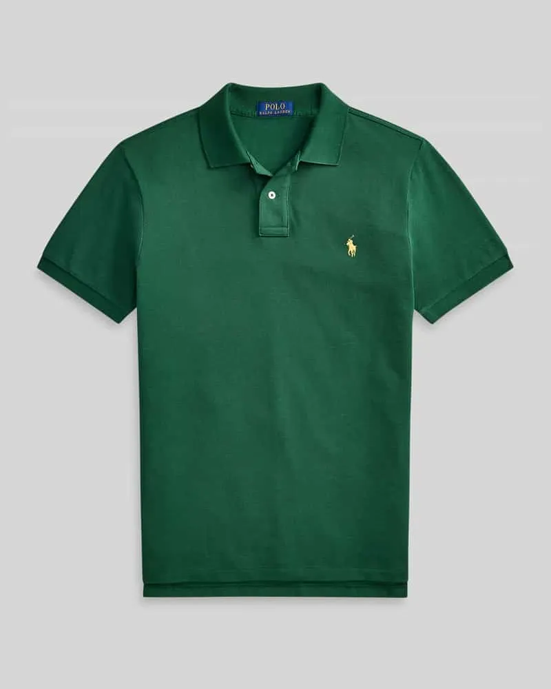 Ralph Lauren Slim Fit Poloshirt aus reiner Baumwolle Bottle
