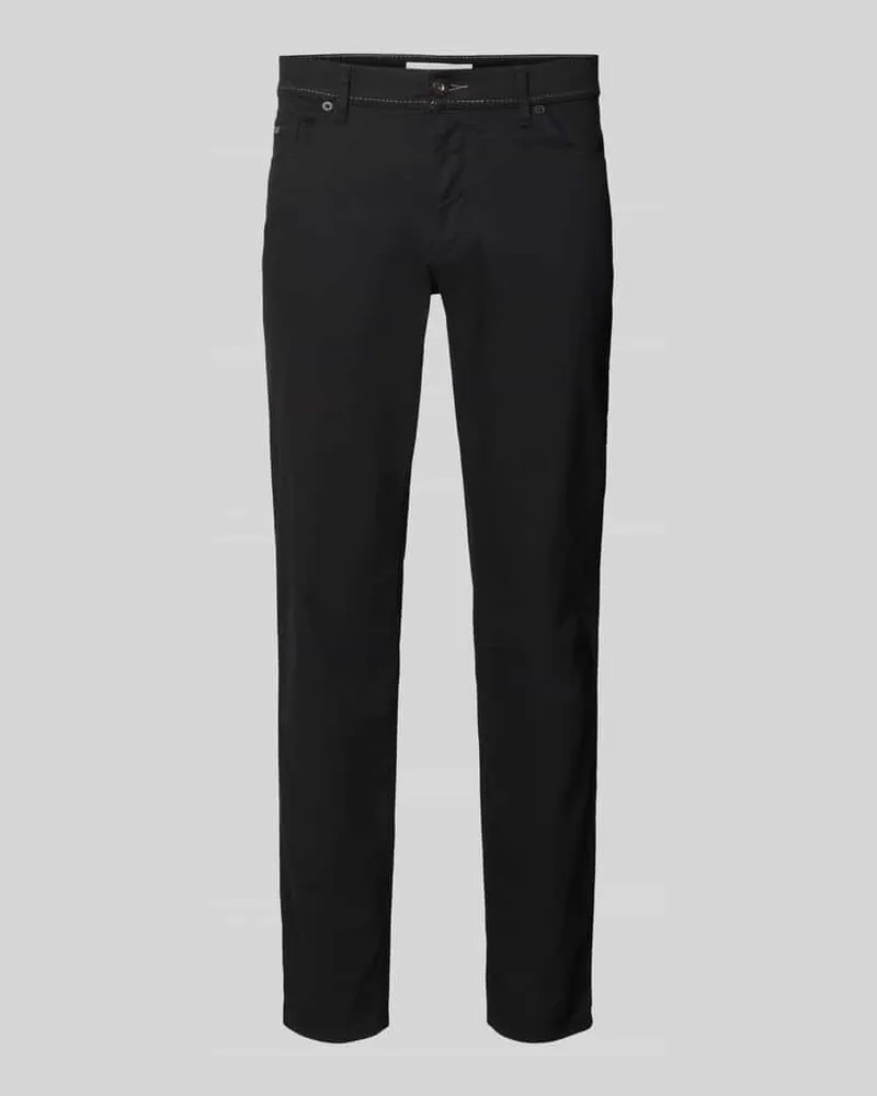 Brax Hose mit Label-Patch Modell 'Cadiz 