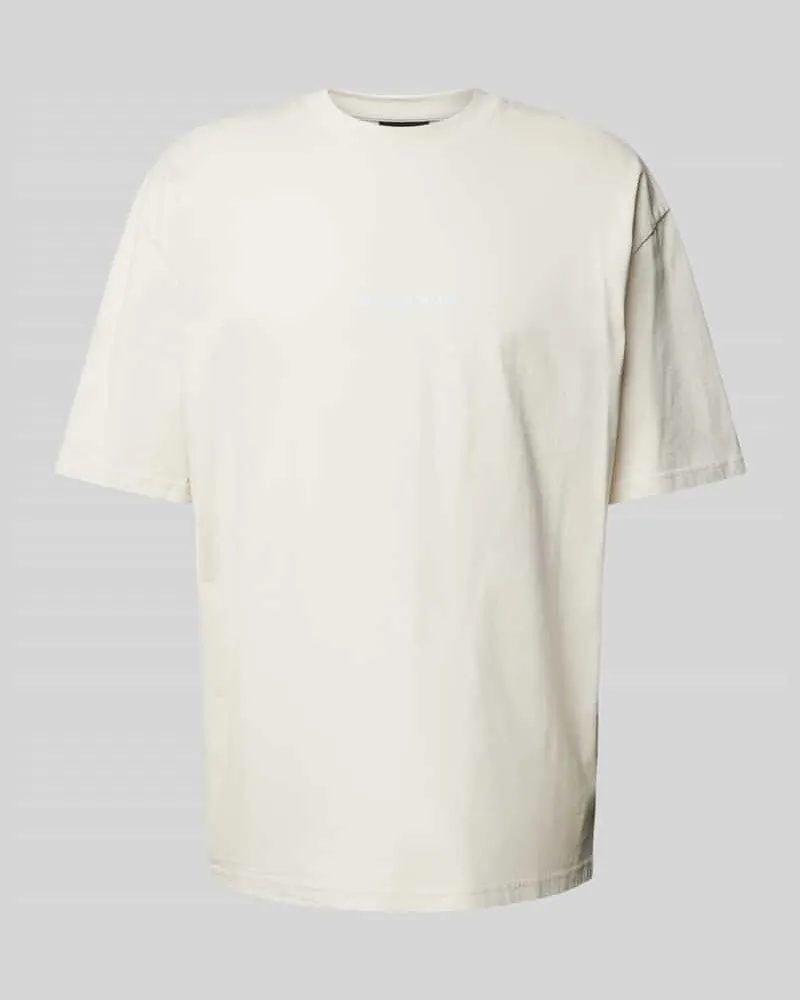 PEGADOR Oversized T-Shirt aus reiner Baumwolle Offwhite