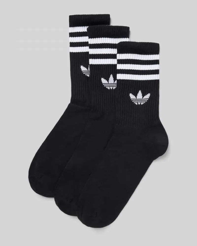 adidas Socken mit Logo im 3er-Pack Black