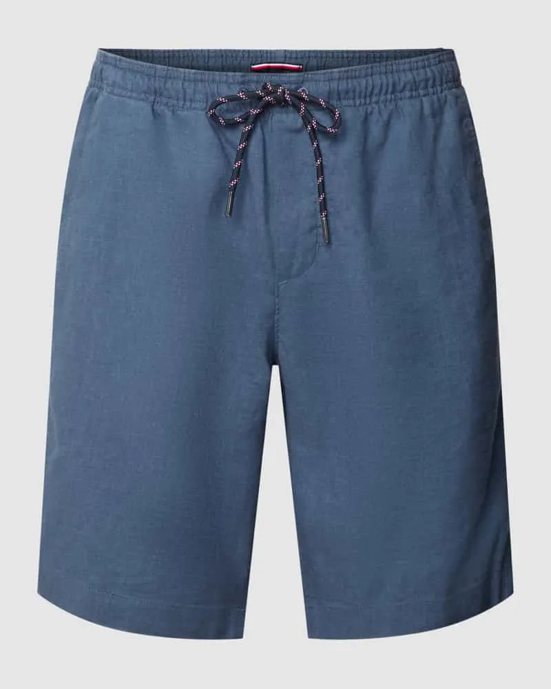 Tommy Hilfiger Shorts aus Leinen-Mix Modell 'HARLEM 