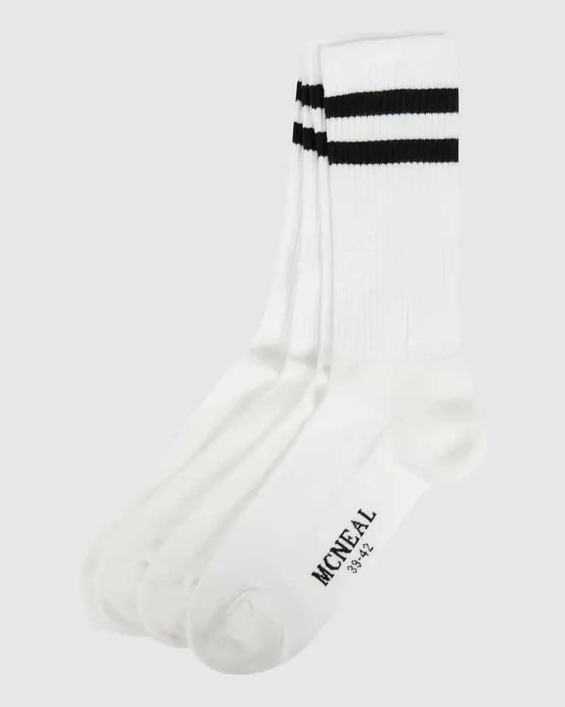 McNeal Sportsocken mit Stretch-Anteil im 4er-Pack 