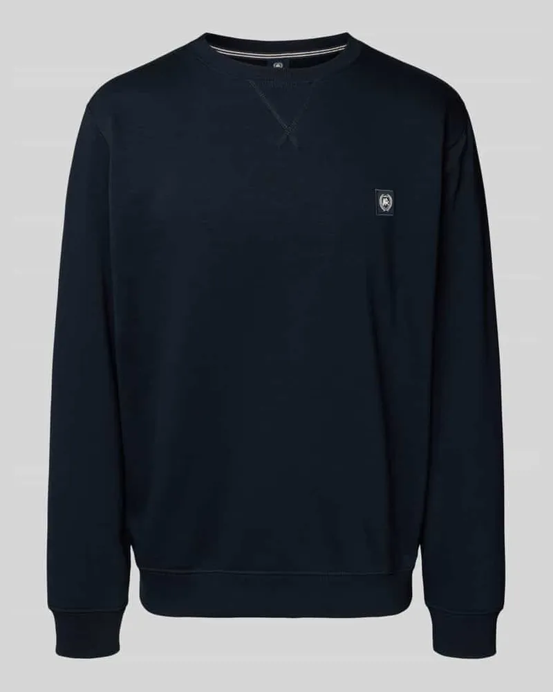 Lerros Sweatshirt mit Label-Patch 