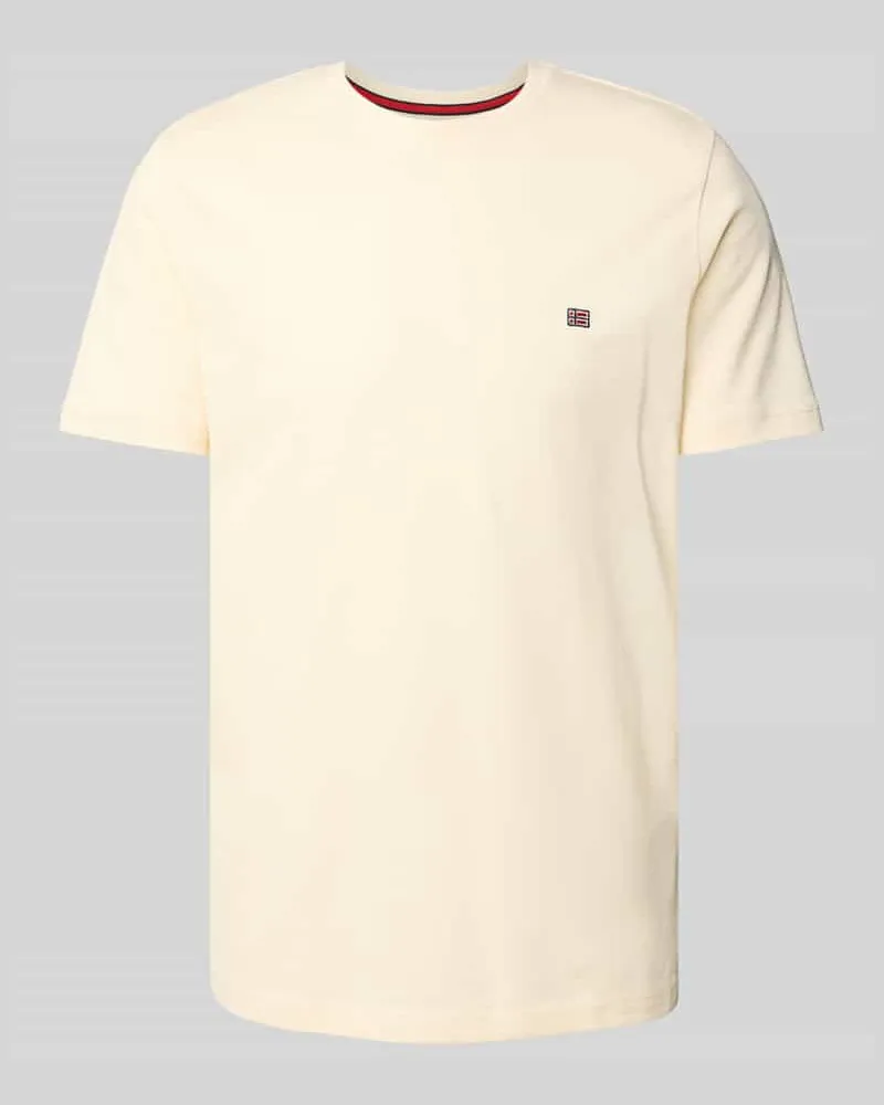Christian Berg T-Shirt mit Label-Stitching 