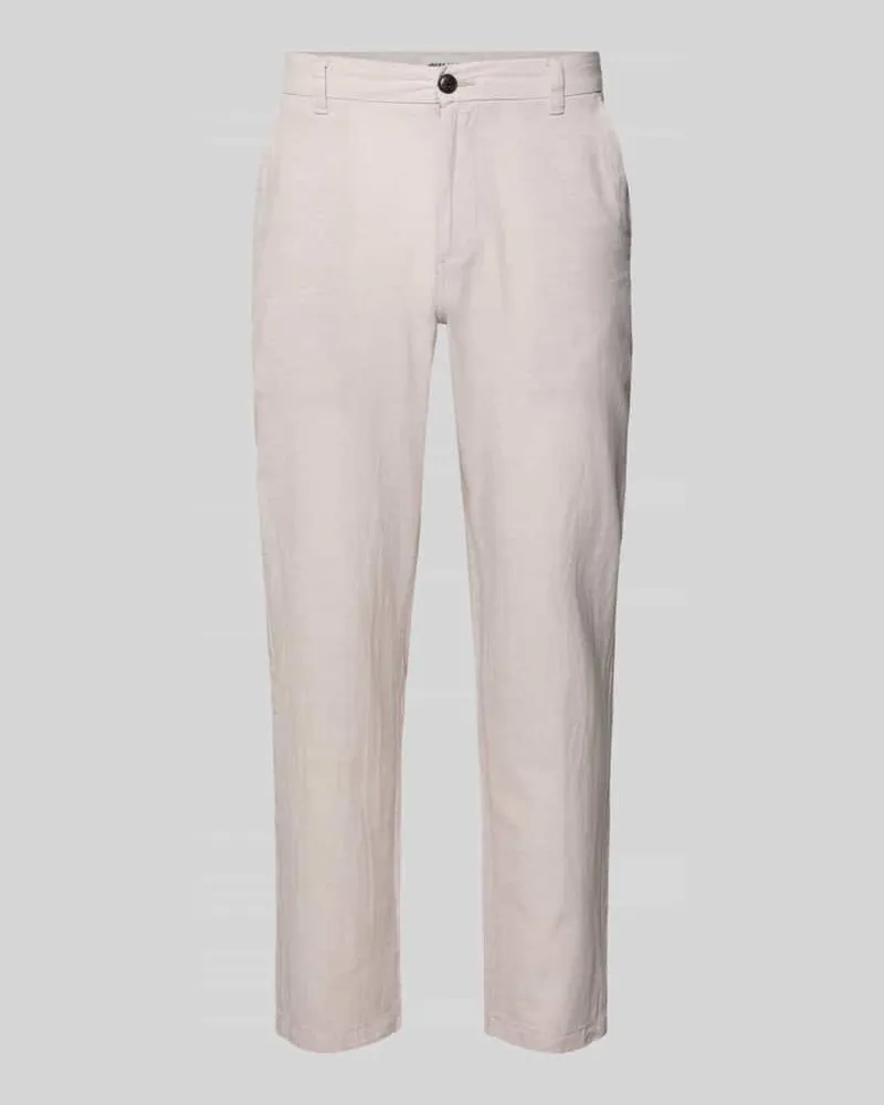 Jack & Jones Tapered Fit Hose mit Eingrifftaschen Modell 'STACE Beige