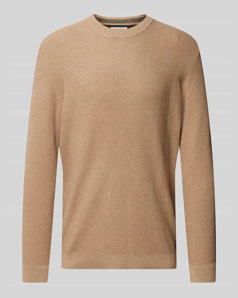 Tom Tailor Regular Fit Strickpullover aus atmungsaktiver und weicher Baumwolle 