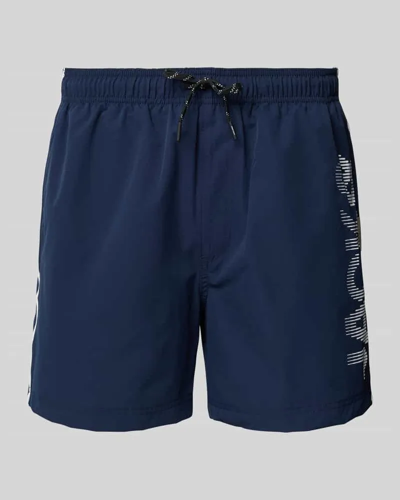 Jack & Jones Badehose mit Label-Print Modell 'STMAUI 