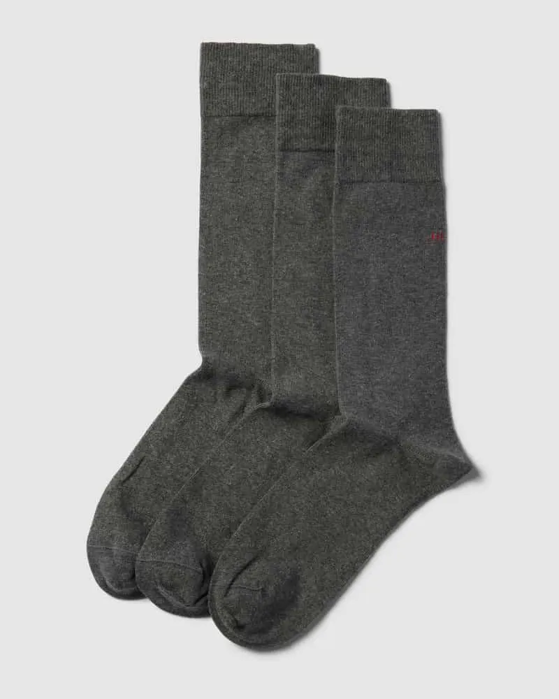 HUGO BOSS Socken mit Label-Detail im 3er-Pack Modell 'UNI COLORS 