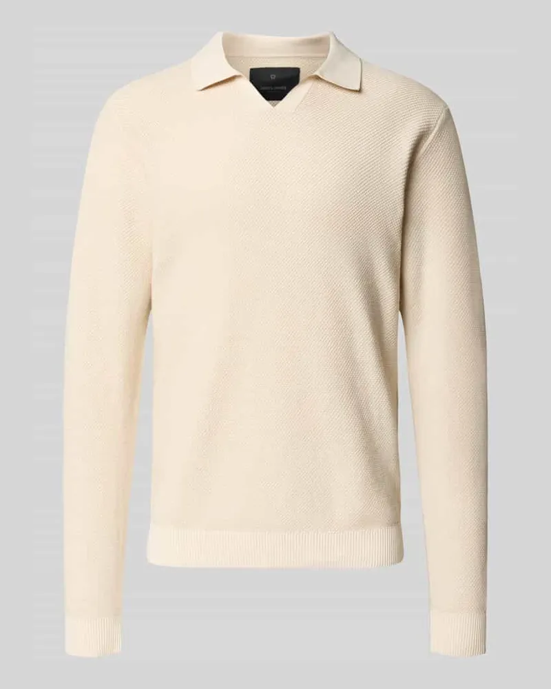 Jack & Jones Strickpullover mit gerippten Abschlüssen Modell 'EASTON 