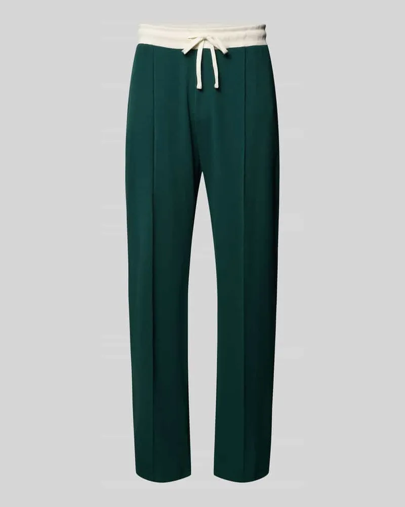 McNeal Straight Fit Sweatpants mit Elastikbund Neon