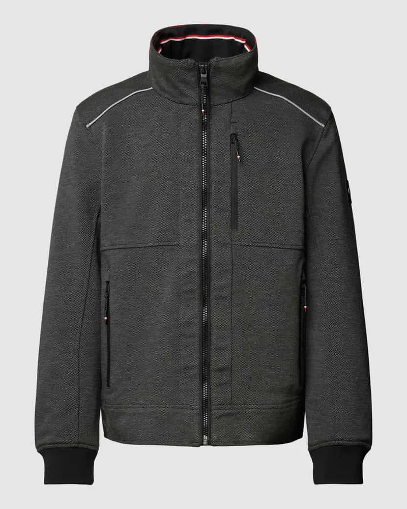 Tom Tailor Jacke mit Stehkragen Anthrazit
