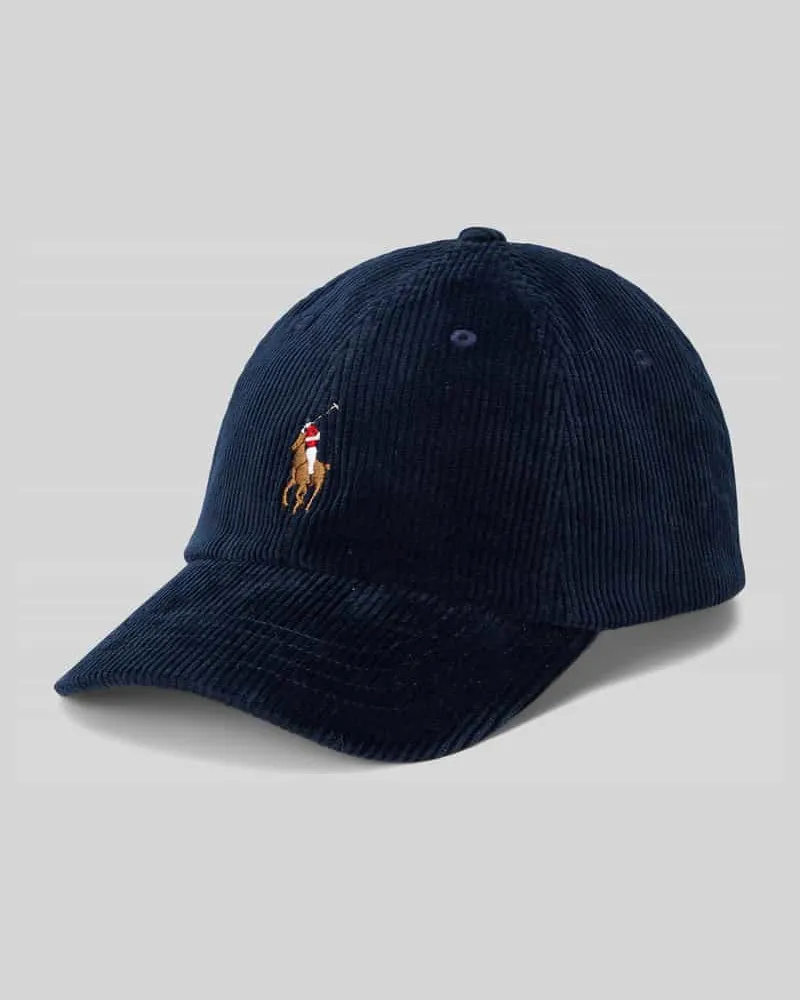 Ralph Lauren Cap mit Logo-Stickerei Marine