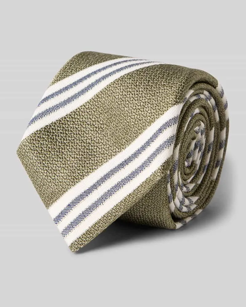 Altea Krawatte mit Label-Detail Modell 'Gange Gruen