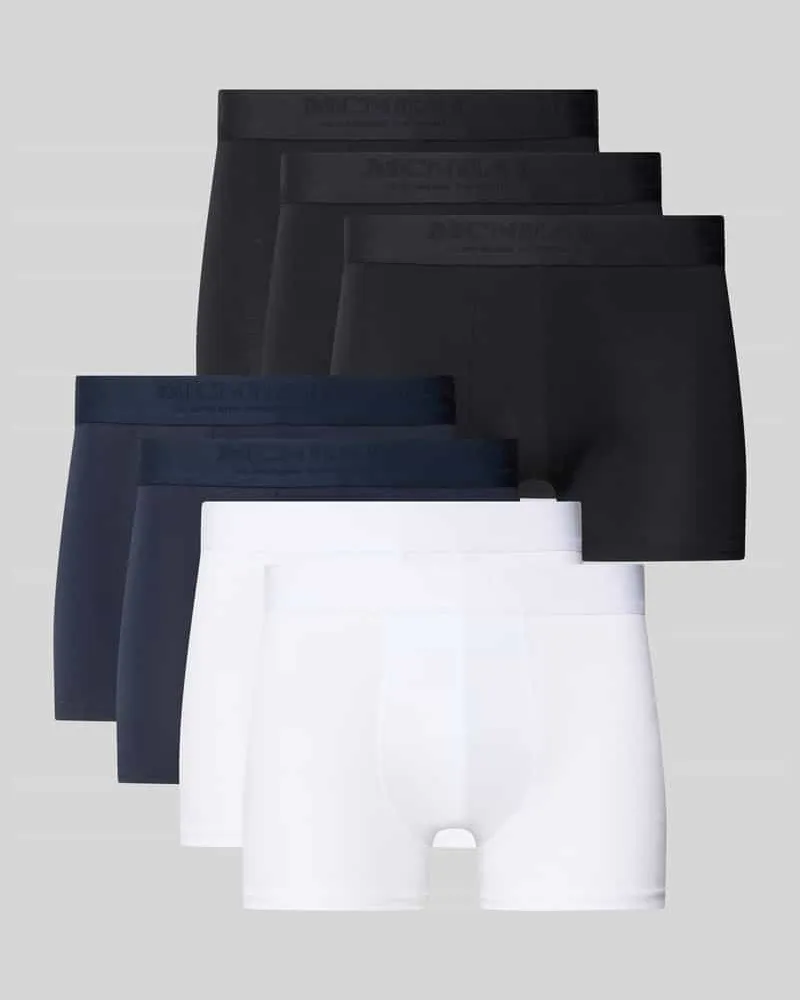 McNeal Trunks aus Baumwoll-Mix im 7er Pack Black