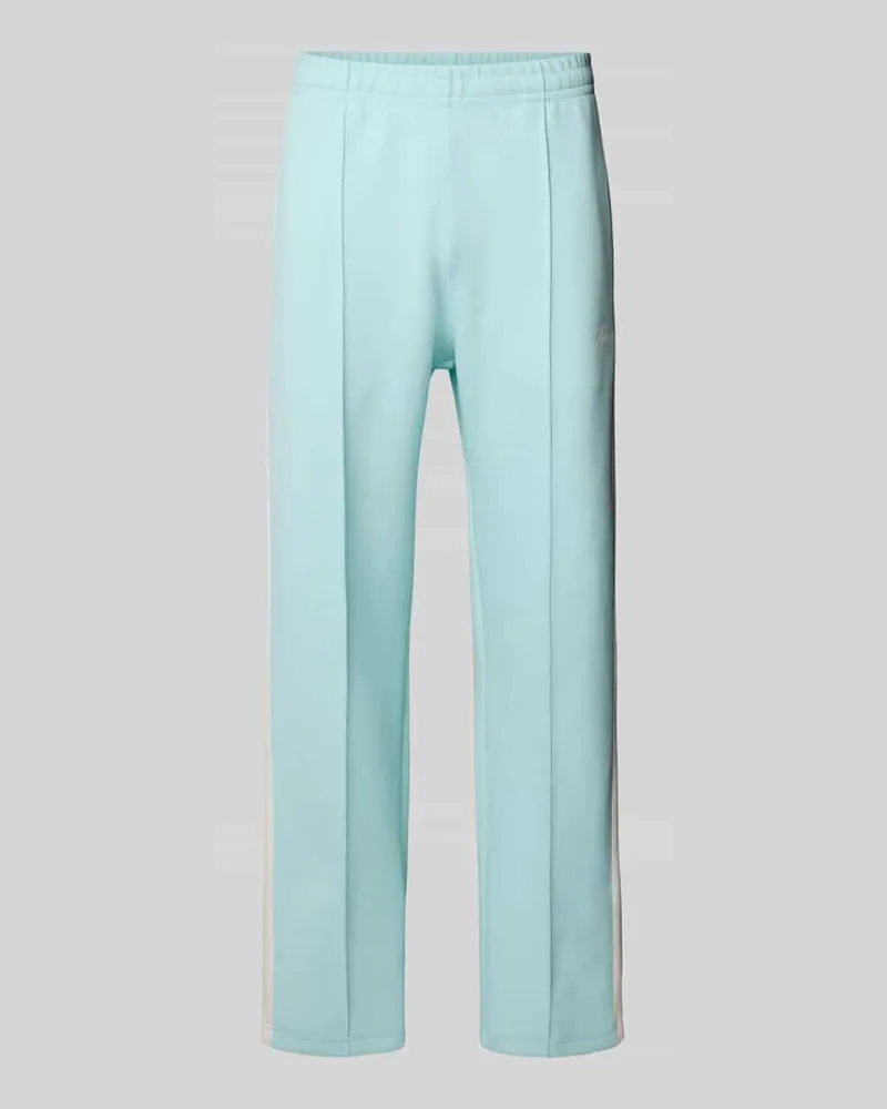 Karl Kani Flared Sweatpants mit elastischem Bund 