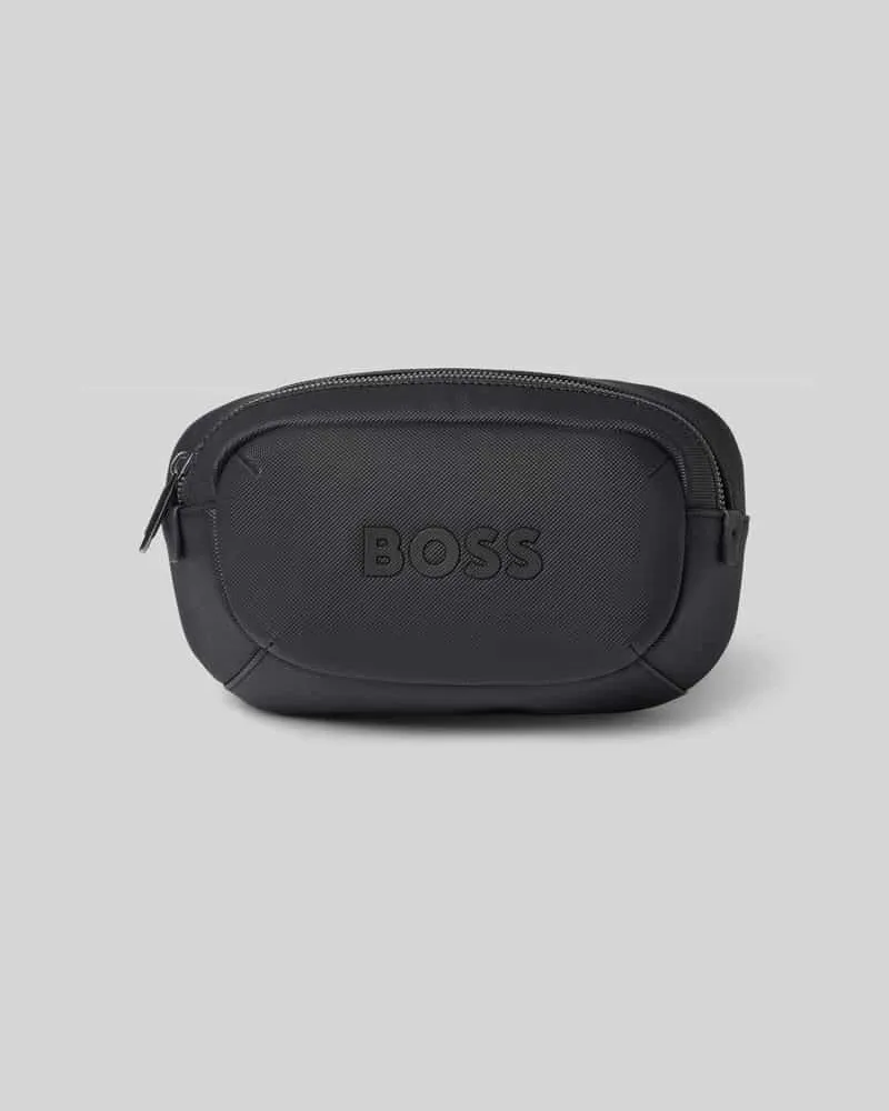 HUGO BOSS Bauchtasche mit Label-Detail Modell 'Catch 3.0_P_Bumbag Black