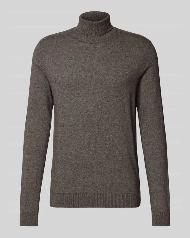 Selected Homme Regular Fit Strickpullover aus reiner Baumwolle Modell 'BERG 