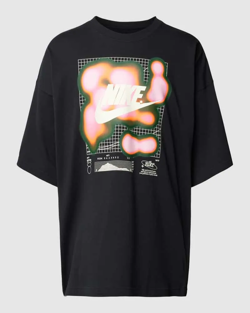 Nike T-Shirt mit Label-Print 