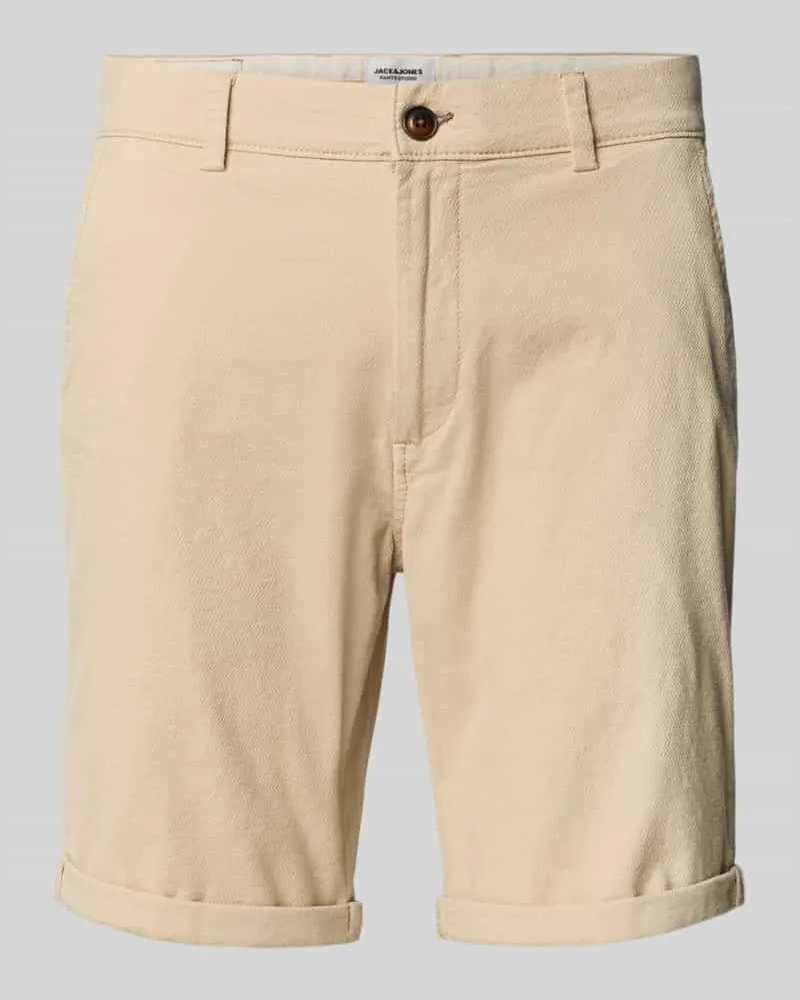 Jack & Jones Regular Fit Shorts mit Strukturmuster Modell 'FURY 