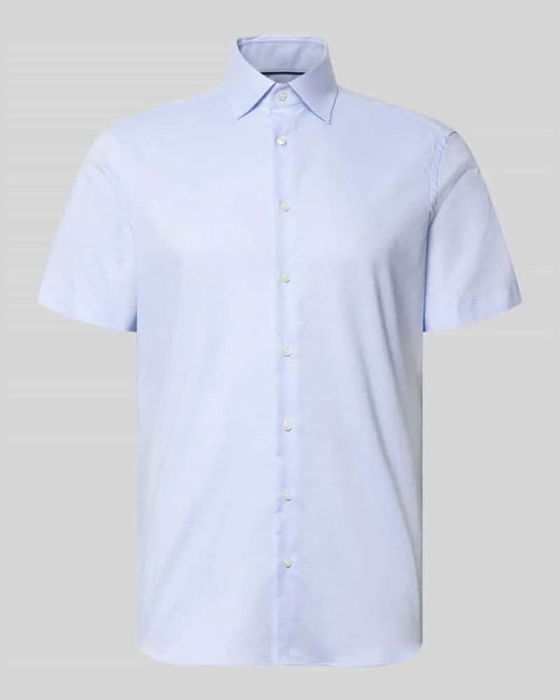 Christian Berg Regular Fit Business-Hemd mit Kentkragen Bleu